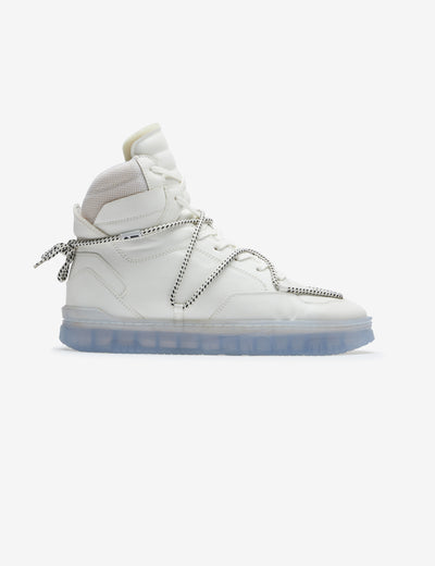 703 white ice high-top sneaker