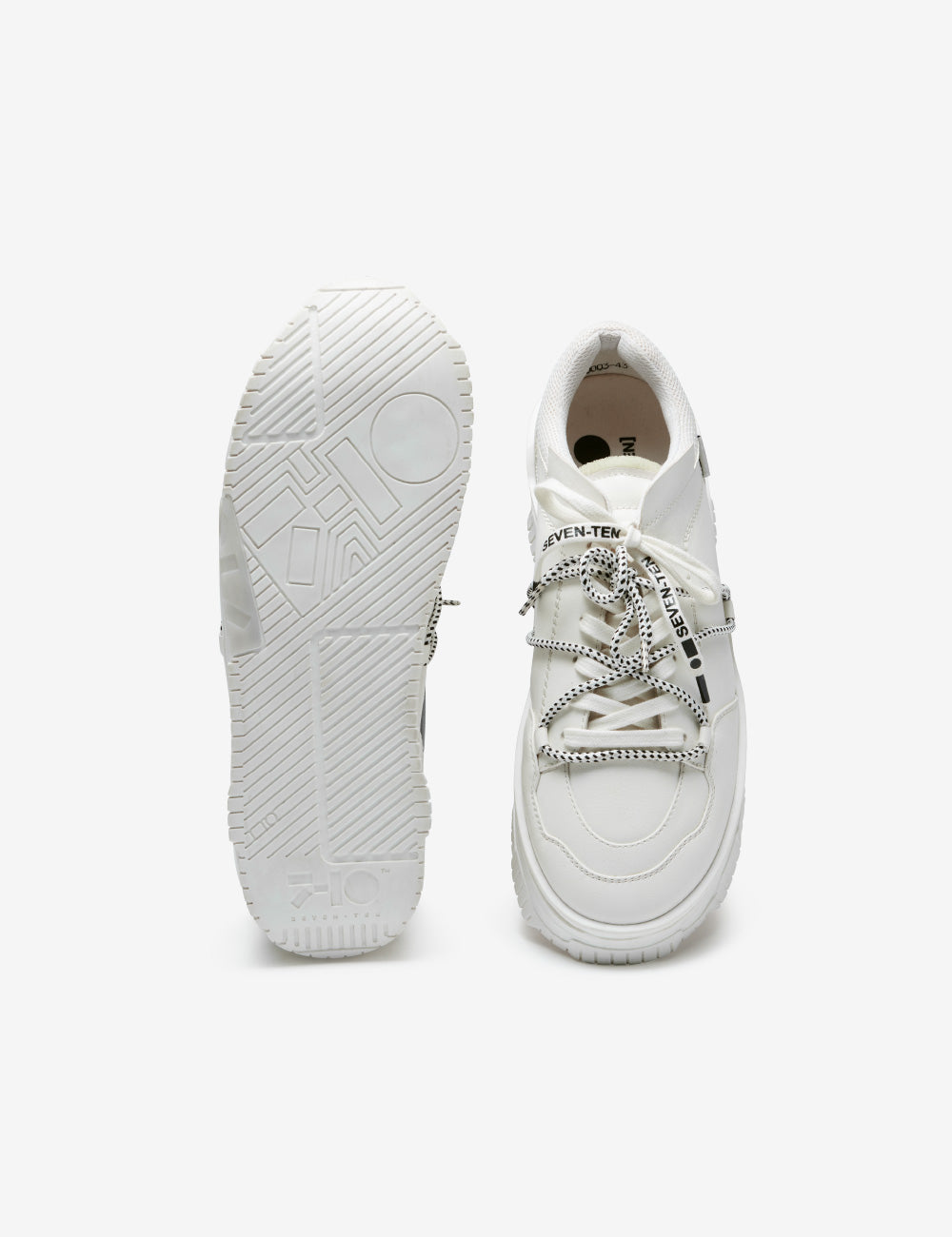 702 triple white low top sneaker