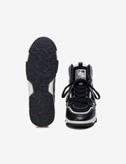 714 black white high-top sneaker