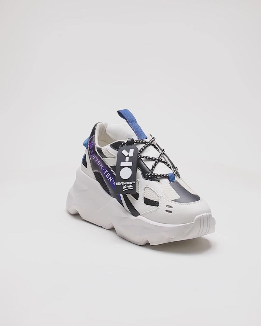 725 white sport chunky sneaker