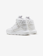 407 white quilted chunky sneaker