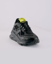 708 black mesh chunky sneaker