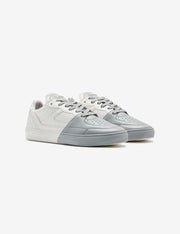701 white & grey low-top sneaker