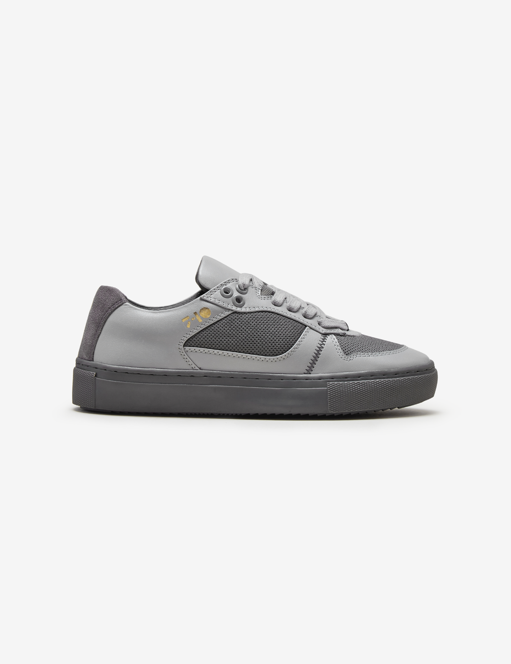 Grey Low-Top Sneakers Women