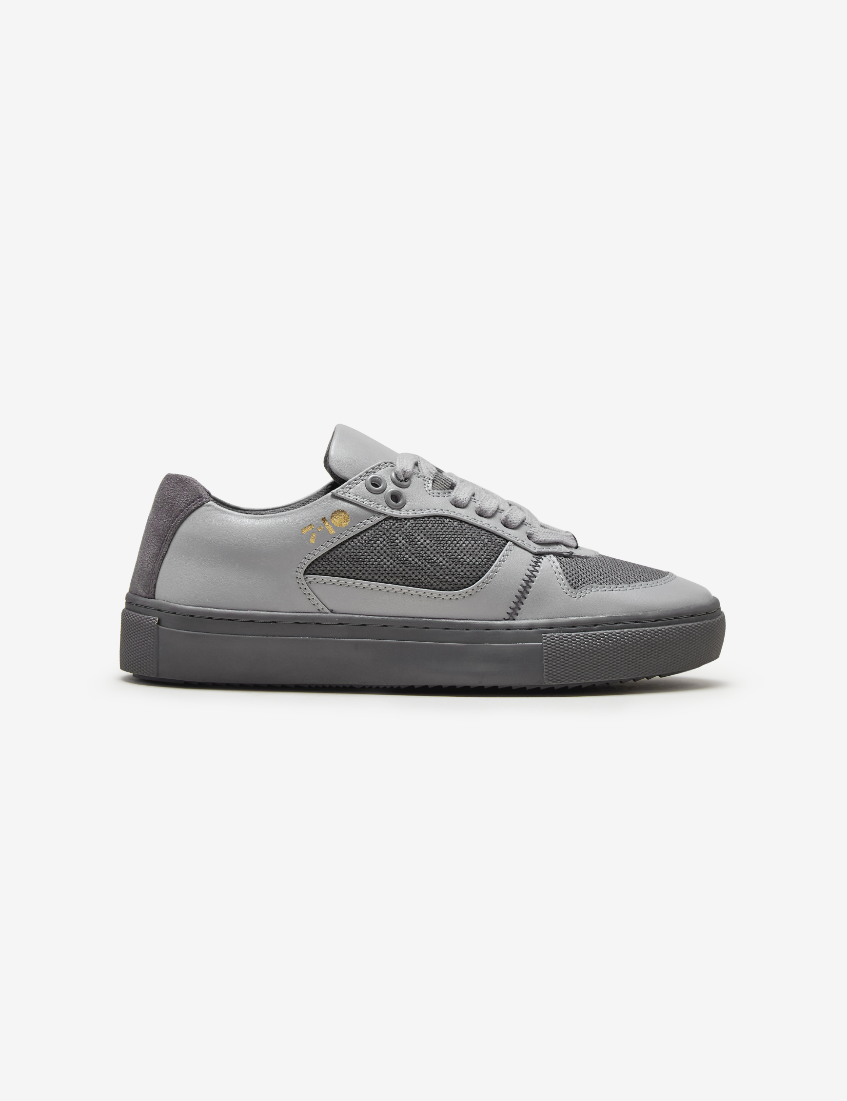 Grey Low-Top Sneakers Women