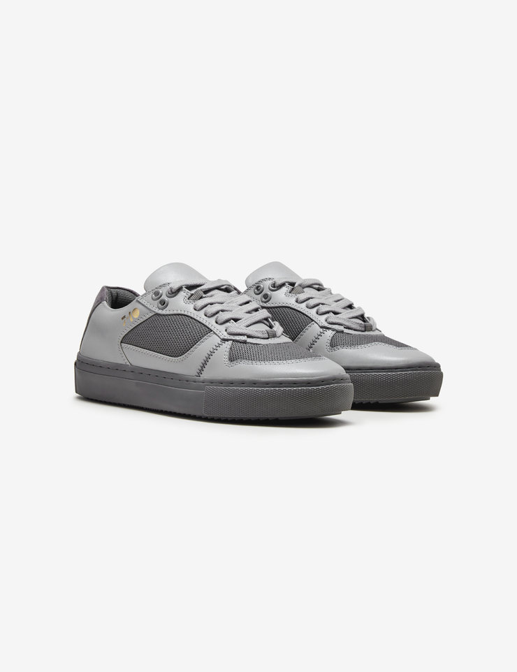 Grey Low-Top Sneakers Women