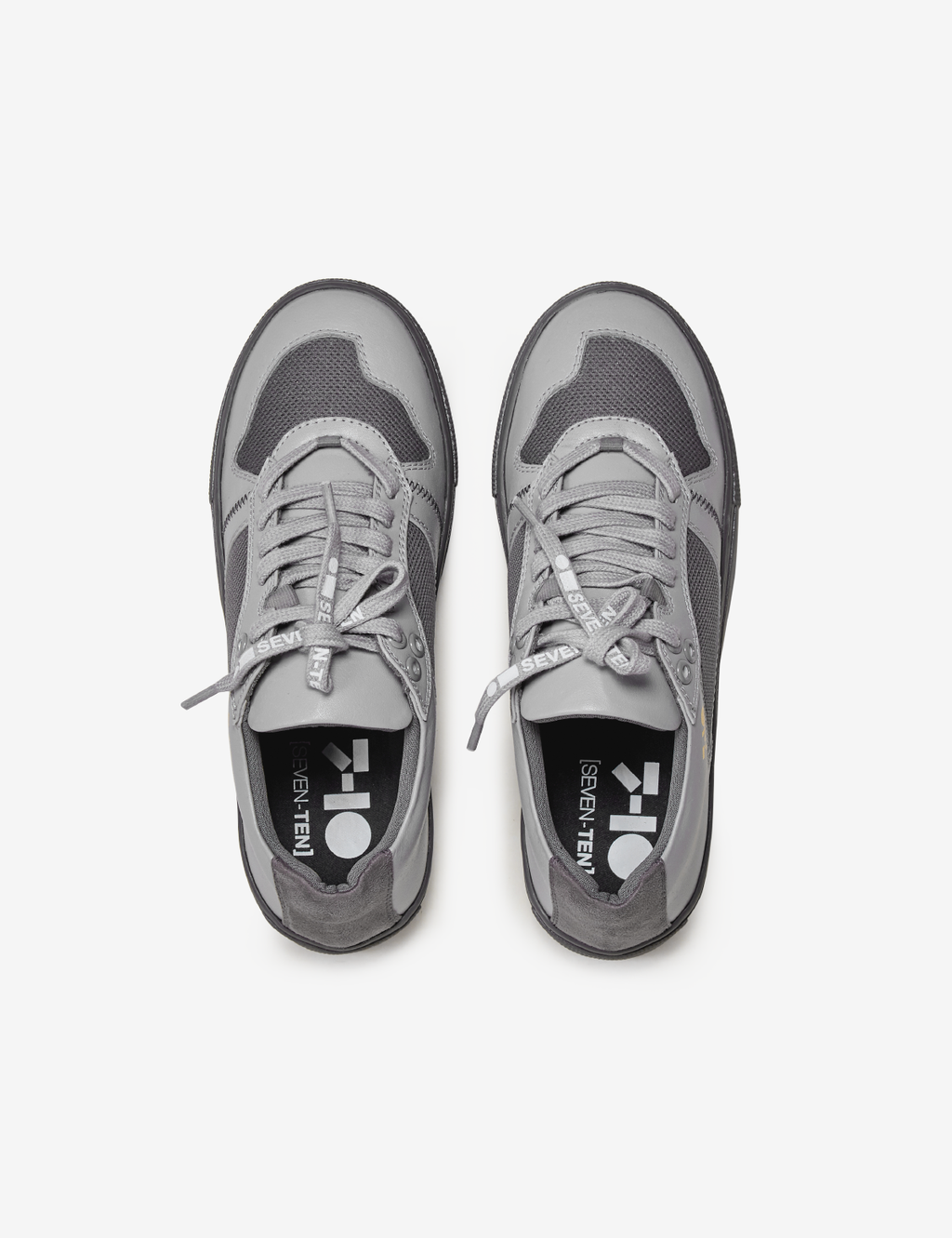 Grey Low-Top Sneakers Women