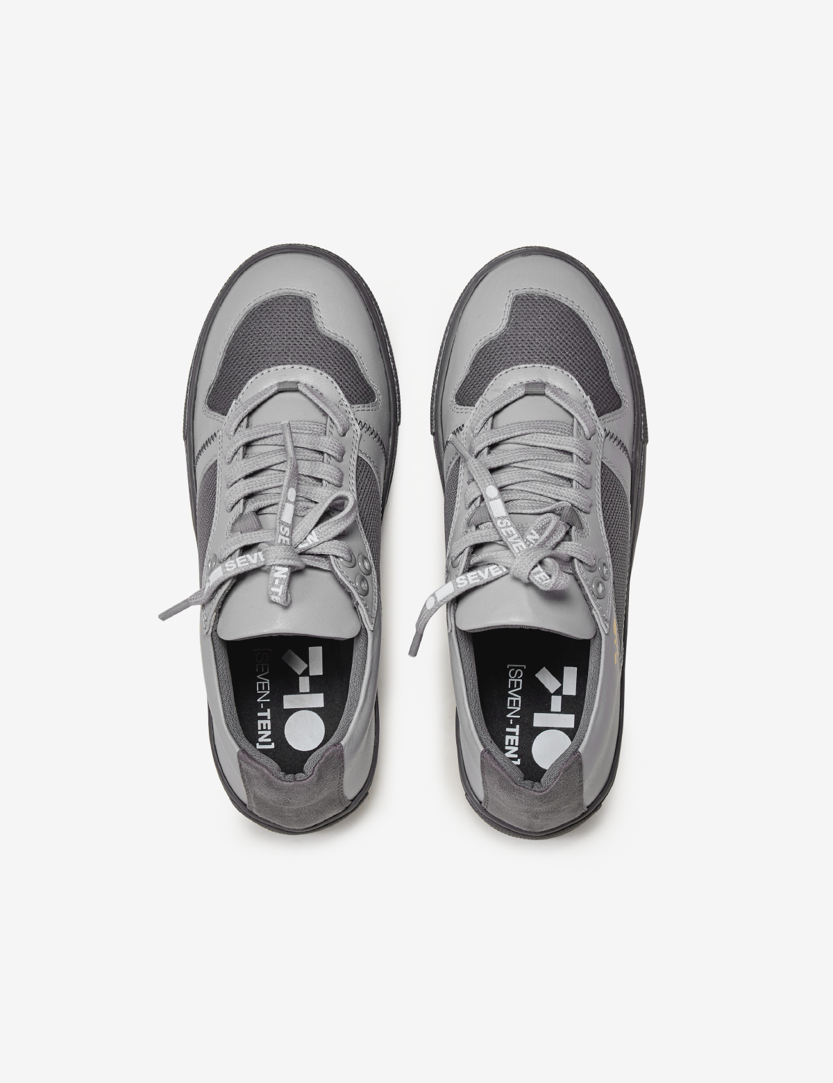 Grey Low-Top Sneakers Women