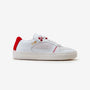202 White Red Low-Top Sneaker