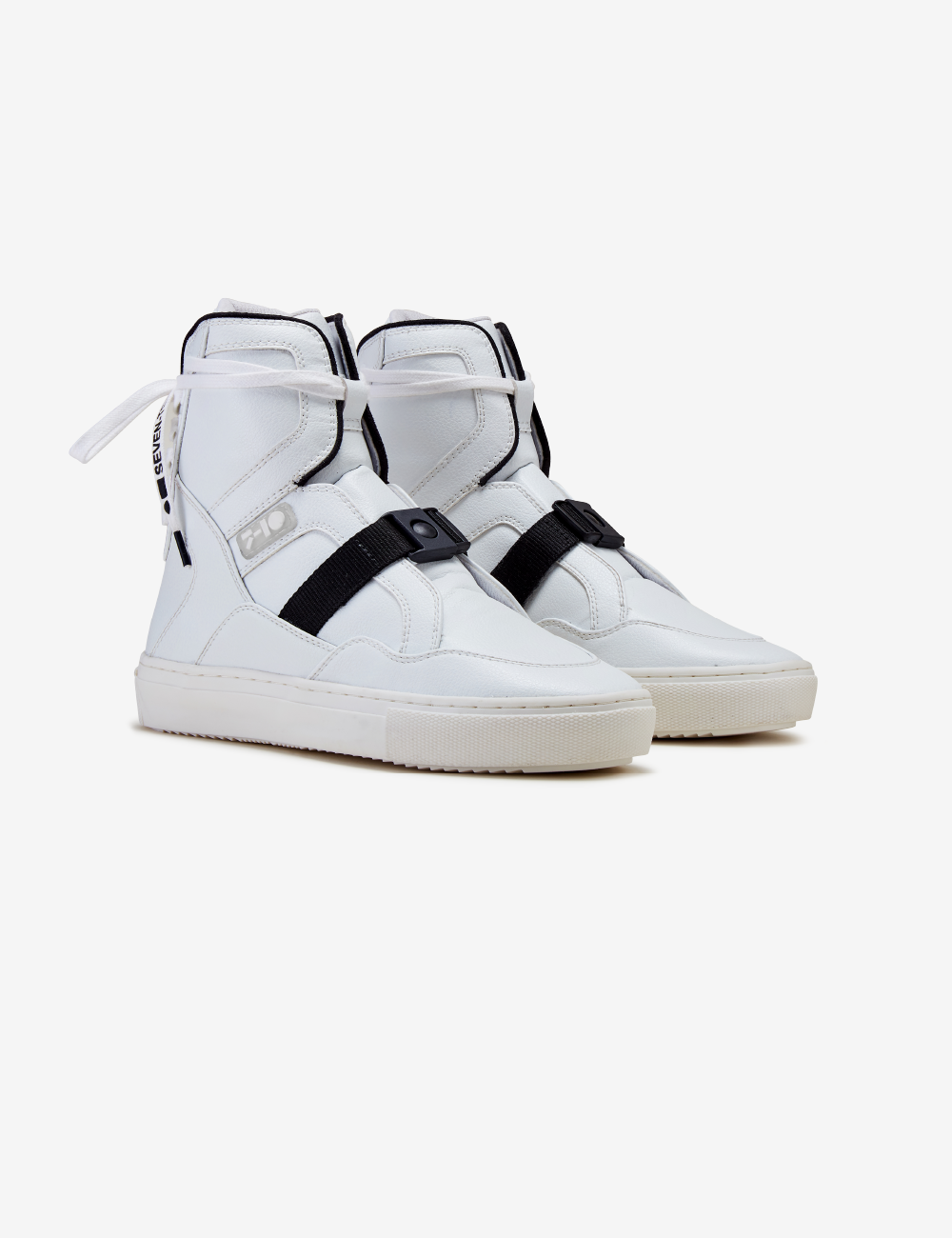 White High-Top Sneakers Women