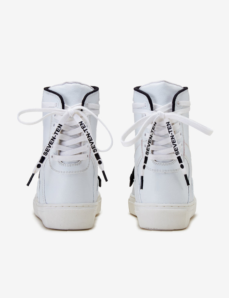 White High-Top Sneakers Women