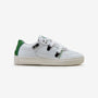 210 White Green Graphic Low-Top Sneaker