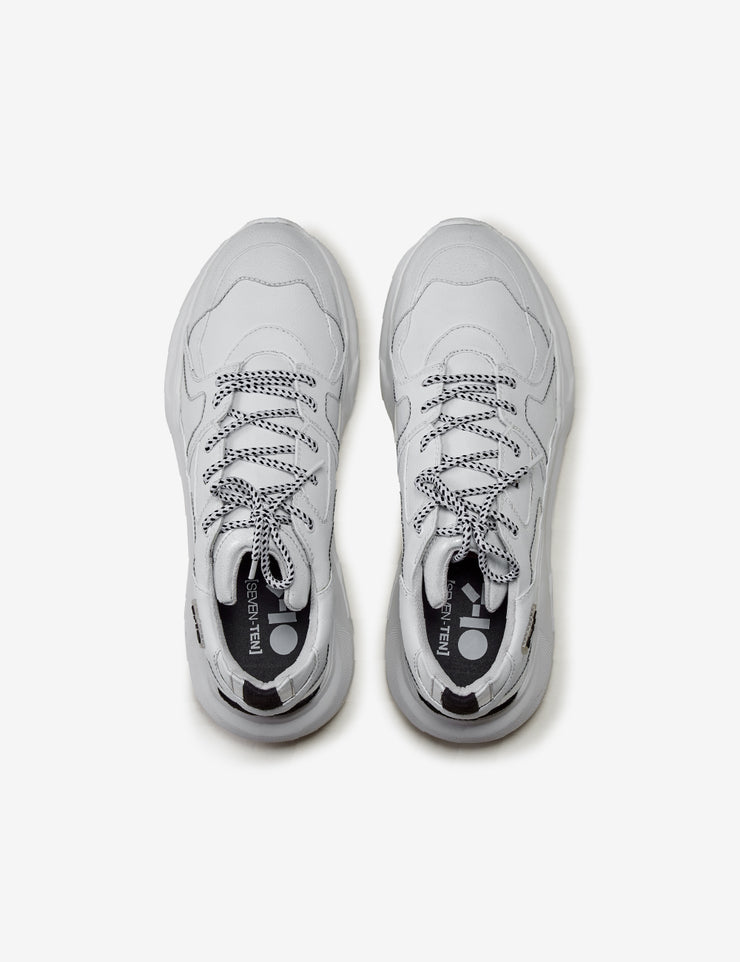 308 white transparent PVC chunky sneaker