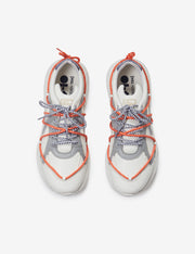 608 white grey chunky sneaker