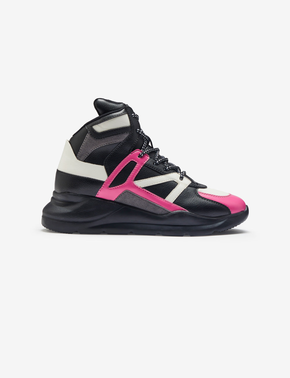 612 black pink chunky sneaker