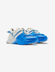 712 white blue spray chunky sneaker
